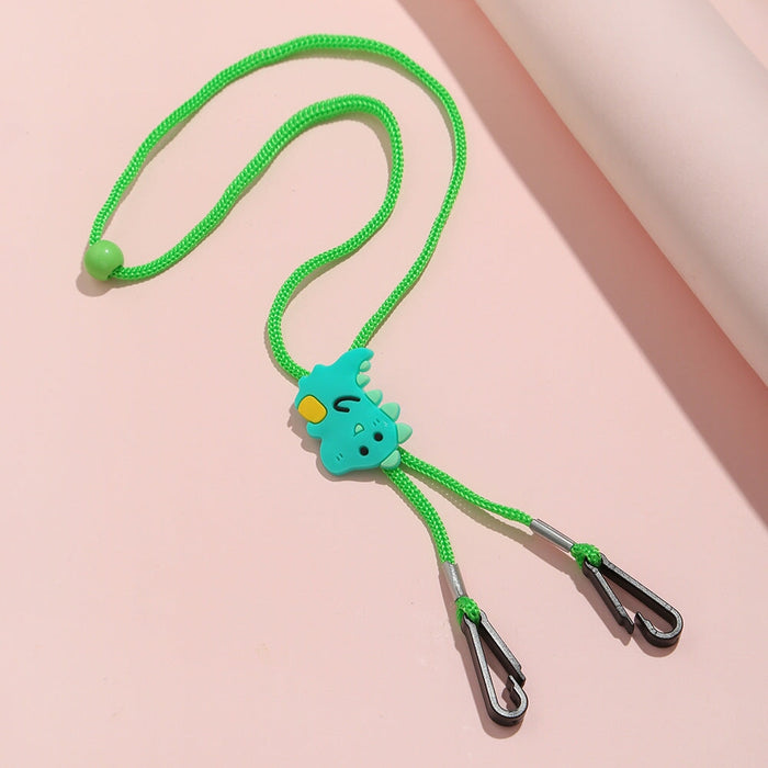 Wholesale Silicone Cartoon Adjustable Strap Resistant Children's Mask Chain JDC-MC-ZhanY010 Maskchain 展言 Wholesale Jewelry JoyasDeChina Joyas De China