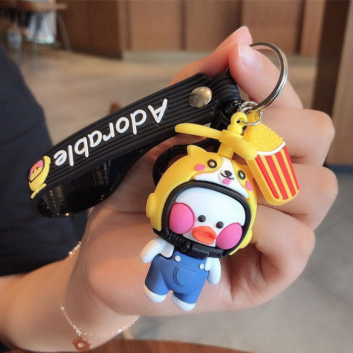 Wholesale Silicone Cartoon Doll PVC Alloy Keychain (F) JDC-KC-FeiRun003 Keychains 飞润 Wholesale Jewelry JoyasDeChina Joyas De China