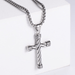 Wholesale silver stainless steel cross necklace JDC-NE-Aimi007 Necklaces 爱米萝 Wholesale Jewelry JoyasDeChina Joyas De China