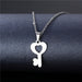 Wholesale silver stainless steel necklace JDC-NE-MINGM001 Necklace 敏萌 Wholesale Jewelry JoyasDeChina Joyas De China