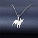 Wholesale silver stainless steel necklace JDC-NE-MINGM001 Necklace 敏萌 Wholesale Jewelry JoyasDeChina Joyas De China