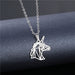 Wholesale silver stainless steel necklace JDC-NE-MINGM001 Necklace 敏萌 Wholesale Jewelry JoyasDeChina Joyas De China