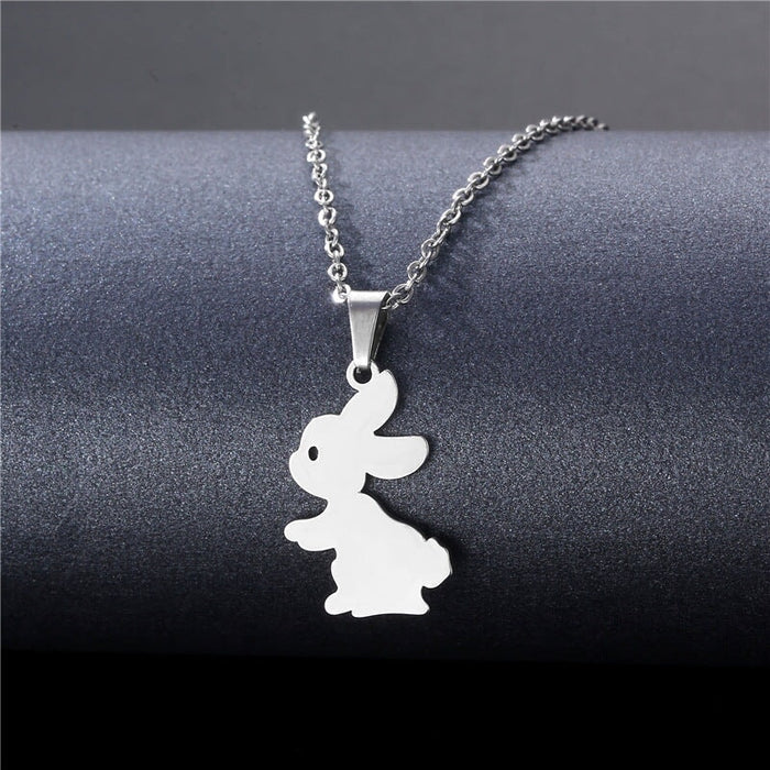 Wholesale silver stainless steel necklace JDC-NE-MINGM001 Necklace 敏萌 Wholesale Jewelry JoyasDeChina Joyas De China