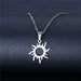 Wholesale silver stainless steel necklace JDC-NE-MINGM001 Necklace 敏萌 Wholesale Jewelry JoyasDeChina Joyas De China