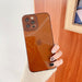 Wholesale Simple Transparent Silicone TPU for iPhone Case JDC-PC-XYM004 phone case 小野马 Brown 7/8/se Wholesale Jewelry JoyasDeChina Joyas De China