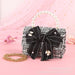 Wholesale small fragrance hand-held pearl one-shoulder diagonal cross children's bag JDC-SD-HY080 Shoulder bag 昊颜 Black Wholesale Jewelry JoyasDeChina Joyas De China