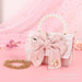 Wholesale small fragrance hand-held pearl one-shoulder diagonal cross children's bag JDC-SD-HY080 Shoulder bag 昊颜 Pink Wholesale Jewelry JoyasDeChina Joyas De China