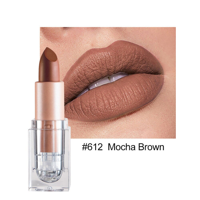 Wholesale small ice matte 12 color lipstick is not easy to decolorize JDC-MK-HDY003 lipstick 韩黛妍 Wholesale Jewelry JoyasDeChina Joyas De China