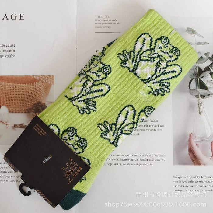 Wholesale socks medium tube long men's towel bottom by graffiti cotton sports socks skateboard socks Socks JoyasDeChina Color No. 9 All yards Wholesale Jewelry JoyasDeChina Joyas De China