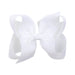 Wholesale Solid Color Kids Bow Ribbed Cloth Hair Clip JDC-HC-Danzuo033 Hair Clips 丹左 029 Wholesale Jewelry JoyasDeChina Joyas De China