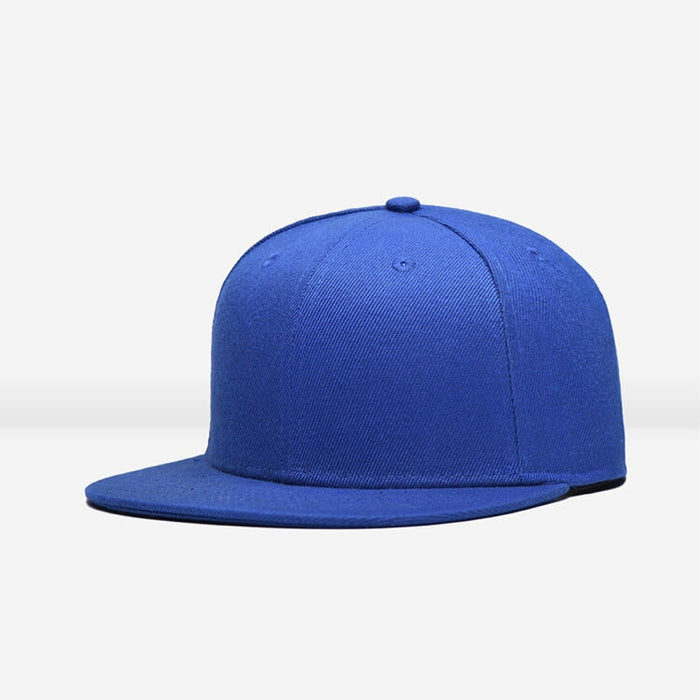 Wholesale Solid Color Polyester Fiber Flat Brim Cap Baseball Cap Hip Hop Hat Adjustable JDC-FH-Qiuj001 Fashionhat 秋婕 Wholesale Jewelry JoyasDeChina Joyas De China