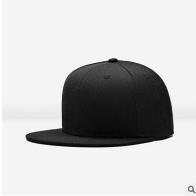 Wholesale Solid Color Polyester Fiber Flat Brim Cap Baseball Cap Hip Hop Hat Adjustable JDC-FH-Qiuj001 Fashionhat 秋婕 Wholesale Jewelry JoyasDeChina Joyas De China