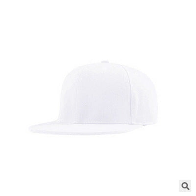 Wholesale Solid Color Polyester Fiber Flat Brim Cap Baseball Cap Hip Hop Hat Adjustable JDC-FH-Qiuj001 Fashionhat 秋婕 Wholesale Jewelry JoyasDeChina Joyas De China