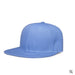 Wholesale Solid Color Polyester Fiber Flat Brim Cap Baseball Cap Hip Hop Hat Adjustable JDC-FH-Qiuj001 Fashionhat 秋婕 blue Wholesale Jewelry JoyasDeChina Joyas De China