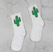 Wholesale Solid Color Socks Female Couple Running Sports Socks Socks Men's Mid-barrel Long Socks Socks JoyasDeChina Cactus White Wholesale Jewelry JoyasDeChina Joyas De China