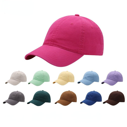 Wholesale Solid Soft Top Cotton Baseball Hat JDC-FH-SiLi002 Fashionhat 思黎 Wholesale Jewelry JoyasDeChina Joyas De China