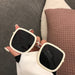 Wholesale Square Large Frame Resin Sunglasses JDC-SG-PLS013 Sunglasses 普琳丝 Wholesale Jewelry JoyasDeChina Joyas De China