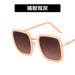 Wholesale Square Large Frame Resin Sunglasses JDC-SG-PLS013 Sunglasses 普琳丝 Wholesale Jewelry JoyasDeChina Joyas De China