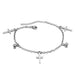 Wholesale Stainless Steel Cross Plated 18k Gold Anklet JDC-AS-Kalun001 Anklet 卡轮 Wholesale Jewelry JoyasDeChina Joyas De China