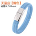 Wholesale Stainless Steel Leather Men Bracelets JDC-BT-RShen011 Bracelet 日盛 165mm Wholesale Jewelry JoyasDeChina Joyas De China