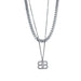 Wholesale Stainless Steel Necklace (F) JDC-NE-MLQ013 Necklaces 米朗奇 Wholesale Jewelry JoyasDeChina Joyas De China