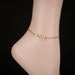 Wholesale Stainless Steel Plating Digital Anklet JDC-AS-Shuangs001 Anklet 双硕 Wholesale Jewelry JoyasDeChina Joyas De China