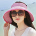 Wholesale Summer Women Cotton Sunscreen Beach Hat Outdoor Foldable Straw Hat JDC-FH-Qiuj006 Fashionhat 秋婕 Wholesale Jewelry JoyasDeChina Joyas De China