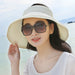 Wholesale Summer Women Cotton Sunscreen Beach Hat Outdoor Foldable Straw Hat JDC-FH-Qiuj006 Fashionhat 秋婕 Wholesale Jewelry JoyasDeChina Joyas De China