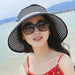 Wholesale Summer Women Cotton Sunscreen Beach Hat Outdoor Foldable Straw Hat JDC-FH-Qiuj006 Fashionhat 秋婕 Wholesale Jewelry JoyasDeChina Joyas De China