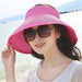 Wholesale Summer Women Cotton Sunscreen Beach Hat Outdoor Foldable Straw Hat JDC-FH-Qiuj006 Fashionhat 秋婕 Wholesale Jewelry JoyasDeChina Joyas De China