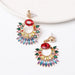 Wholesale tassel alloy earrings JDC-ES-LIUM048 Earrings 榴芒 Wholesale Jewelry JoyasDeChina Joyas De China