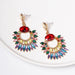 Wholesale tassel alloy earrings JDC-ES-LIUM048 Earrings 榴芒 Wholesale Jewelry JoyasDeChina Joyas De China