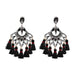 Wholesale tassel resin earrings JDC-ES-LIUM009 Earrings 榴芒 Wholesale Jewelry JoyasDeChina Joyas De China