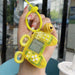 Wholesale Tetris Transparent Handle Game Machine Mini Handheld Electronic Game Machine Keychain Keychains JoyasDeChina Transparent yellow Wholesale Jewelry JoyasDeChina Joyas De China