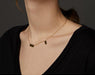 Wholesale Titanium Steel Plated 18k Gold Necklace JDC-NE-YS051 Necklaces 艺昇 Wholesale Jewelry JoyasDeChina Joyas De China