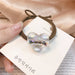 Wholesale transparent crystal hair circle (F) JDC-HS-Jiax010 Hair Scrunchies 佳芯 Wholesale Jewelry JoyasDeChina Joyas De China