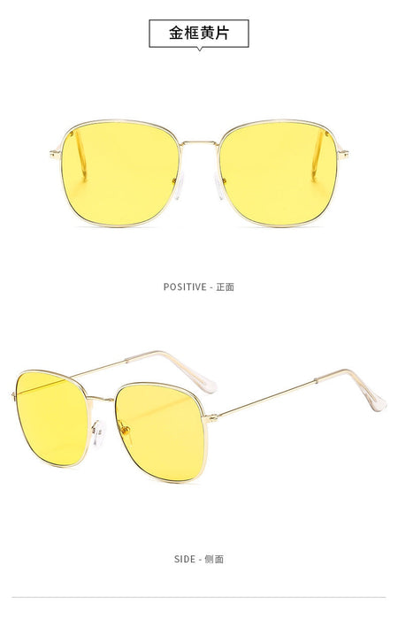 Wholesale transparent pc sunglasses JDC-SG-JinF017 Sunglasses 季丰 Yellow Film with1 Wholesale Jewelry JoyasDeChina Joyas De China