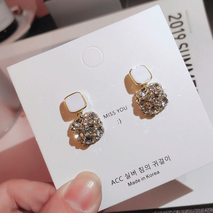 Wholesale vintage black metal stud earrings JDC-ES-Sideng018 Earrings 思登 Wholesale Jewelry JoyasDeChina Joyas De China