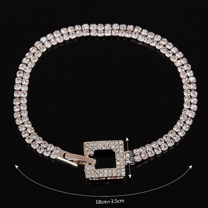 Wholesale vintage rhinestone bracelet JDC-BT-ZHONGW003 Bracelet 众薇 Wholesale Jewelry JoyasDeChina Joyas De China