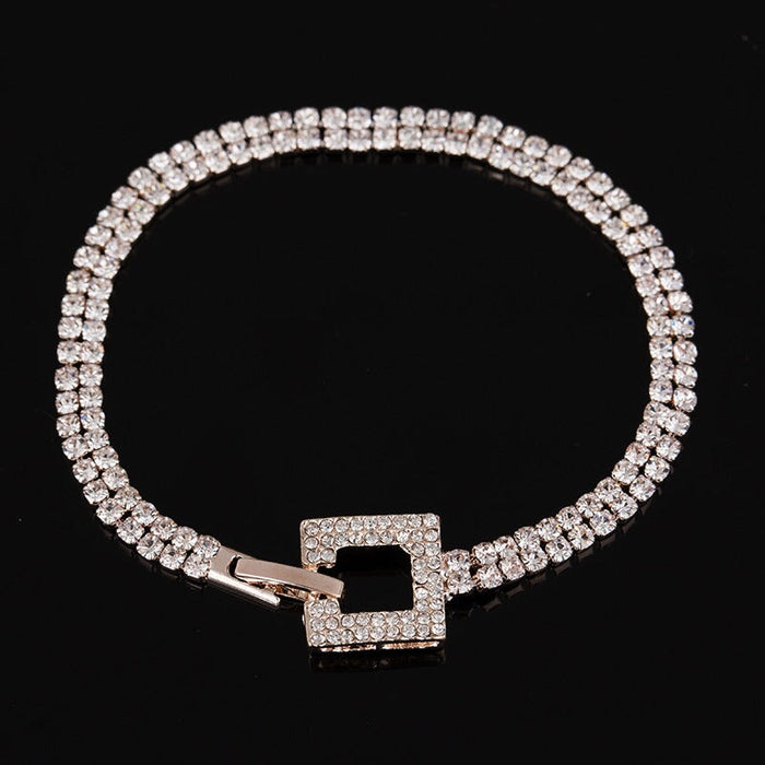 Wholesale vintage rhinestone bracelet JDC-BT-ZHONGW003 Bracelet 众薇 Wholesale Jewelry JoyasDeChina Joyas De China