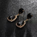 Wholesale water drop shape earrings JDC-ES-ZHONGW027 Earrings 众薇 Wholesale Jewelry JoyasDeChina Joyas De China