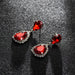 Wholesale water drop shape earrings JDC-ES-ZHONGW027 Earrings 众薇 Wholesale Jewelry JoyasDeChina Joyas De China