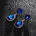 Wholesale water drop shape earrings JDC-ES-ZHONGW027 Earrings 众薇 Wholesale Jewelry JoyasDeChina Joyas De China