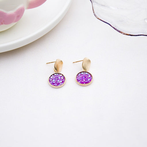 Wholesale white alloy earrings JDC-ES-Fangong0016 Earrings 巩凡 27#ERA041-37 3 Wholesale Jewelry JoyasDeChina Joyas De China