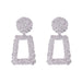 Wholesale White Alloy Earrings JDC-ES-Qiand002 Earrings 纤迪 Wholesale Jewelry JoyasDeChina Joyas De China