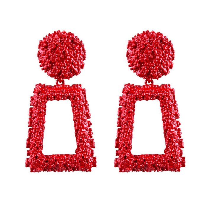 Wholesale White Alloy Earrings JDC-ES-Qiand002 Earrings 纤迪 Wholesale Jewelry JoyasDeChina Joyas De China