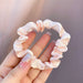 Wholesale white cloth hair bands JDC-HS-h401 Hair Scrunchies 妙德 Wholesale Jewelry JoyasDeChina Joyas De China