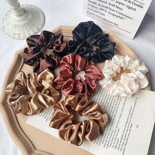 Wholesale white cloth hair bands JDC-HS-h401 Hair Scrunchies 妙德 Wholesale Jewelry JoyasDeChina Joyas De China