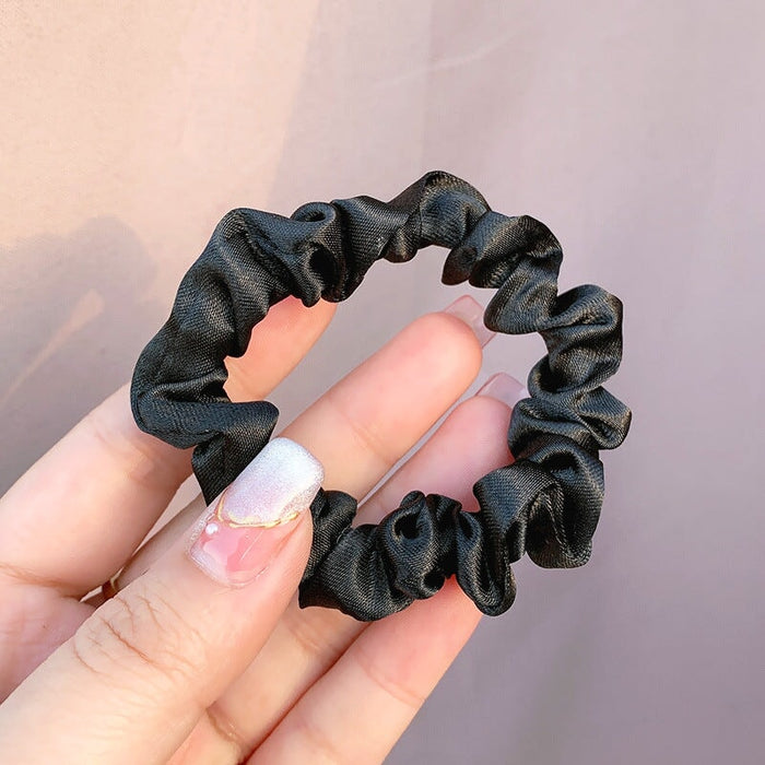 Wholesale white cloth hair bands JDC-HS-h401 Hair Scrunchies 妙德 9# black Wholesale Jewelry JoyasDeChina Joyas De China