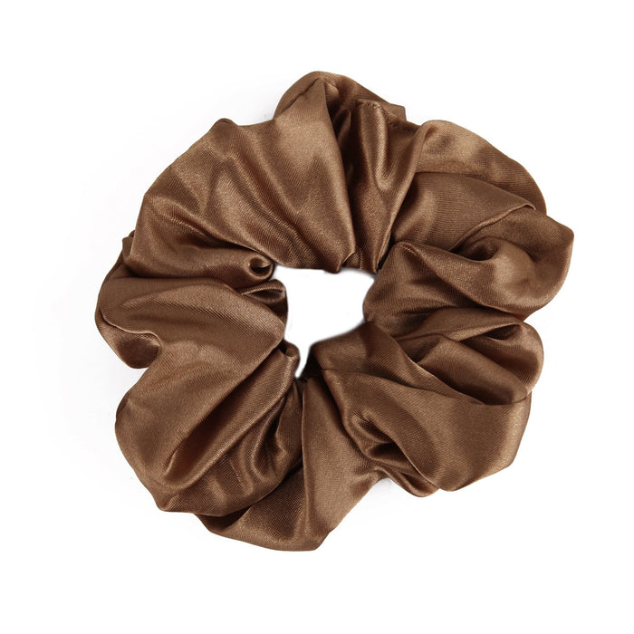 Wholesale white cloth hair bands JDC-HS-h401 Hair Scrunchies 妙德 Light brown Wholesale Jewelry JoyasDeChina Joyas De China